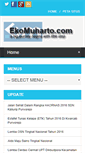 Mobile Screenshot of ekomuharto.com