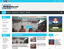 Tablet Screenshot of ekomuharto.com